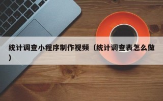 磁县统计调查小程序制作视频（统计调查表怎么做）